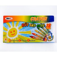 Bút sáp 18 màu WinQ CR-08