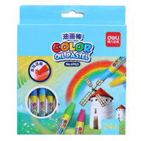Bút Sáp 24 Màu 6963 Deli - Giao mẫu ngẫu nhiên