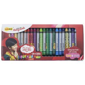 Bút sáp 24 màu Jumbo Colokit CR-C036
