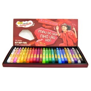 Bút sáp 24 màu Jumbo Colokit CR-C036