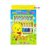 Bút sáp dầu 18 màu Yellow Chick