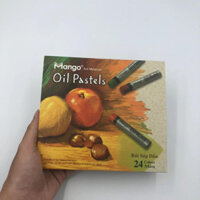 Bút Sáp Dầu Mango 24 Màu, Mango Oil Pastels