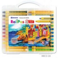 Bút sáp dầu RailPas-Oil Pastel 24 màu Mungyo MRCO-24