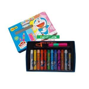 Bút sáp dầu Thiên Long Doraemon OP-C07/DO (12 màu)