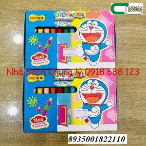 Bút sáp dầu Thiên Long Doraemon OP-C07/DO (12 màu)
