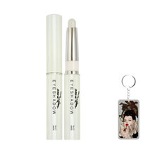 Bút sáp kẻ mắt nhiều màu nhũ bạc Mira Eyeshadow Hàn Quốc 1.5g tặng kèm móc khoá - No.1 Màu trắng