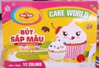 BÚT SÁP MÀU 12 MÀU K-CR12/2