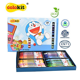 Bút sáp màu Colokit CR-C06/DO (24 màu)