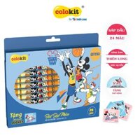 Bút sáp màu Colokit Disney Mickey CR-C030MI - 24 màu