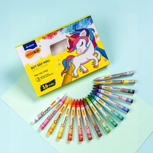 Bút sáp màu CR-C040 16 màu