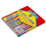 Bút Sáp Màu Hồng Ân 12 Màu