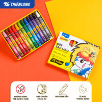 Bút sáp màu Thiên Long Colokit 1012 màu tươi sáng tiêu chuẩn Châu Âu an toàn cho trẻ em tô màu, vẽ tranh CR-C015CR-C016 - 12 Màu