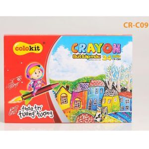 Bút sáp màu Thiên Long CR-C09 (24 Màu)