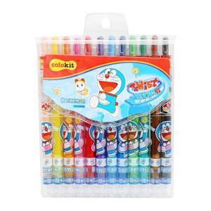 Bút sáp vặn Doraemon Colokit TCR - C04/DO