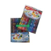 Bút sáp vặn TCR-C04/DO 12 màu