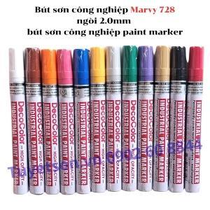 Bút Sơn Công Nghiệp Marvy Ngòi 2mm - 728
