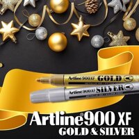 Bút sơn màu nhủ gold và Silver Artline EK-900XF 2.3mm Paint Marker