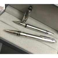 Bút tên doanh nghiệp Dòng nổi Bút đài phun nước Bút bi Kẻ sọc bạc Bút bi (Không có hộp đựng bút)