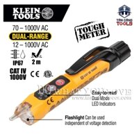 Bút Thử Điện Không Chạm Điện Tử 12V Đến 1000V Klein Tools NCVT3P
