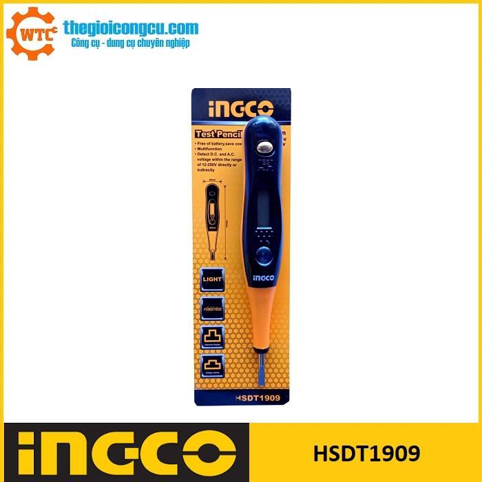 Bút thử điện kỹ thuật số Ingco HSDT1909