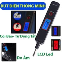 Bút Thử Điện Z12 Thông Minh Màn Hình Led Điện Tử Còi Báo Động Tự Động Tắt Điện Áp 6 Đến 250Vcc