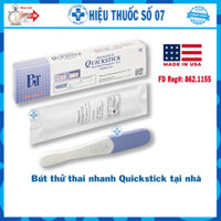 Bút thử thai nhanh Quickstick Midstream hộp 1 que