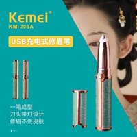 Bút tỉa lông mày Kemei KM-206A Máy tỉa lông mày điện Máy tỉa lông mày đặc biệt dành cho nữ Máy cạo lông mày Máy cạo lông mày tự động