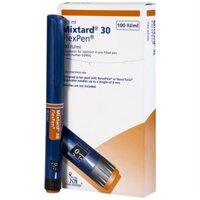 Bút tiêm Mixtard 30 Flexpen 100 IU/ml Novo Nordisk điều trị bệnh đái tháo đường (5 cây x 3ml)