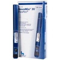 Bút tiêm NovoMix 30 FlexPen Novo Nordisk điều trị đái tháo đường (5 cây x 3ml)