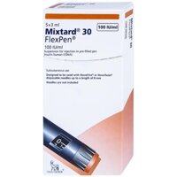 Bút tiểu đường Mixtard 30 Flexpen 100IU/ml