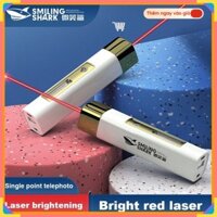 Bút Trình Chiếu Có Đèn Pin SMILLING SHARK JG-867 (Trắng phối vàng) ☘️ FREESHIP ☘️