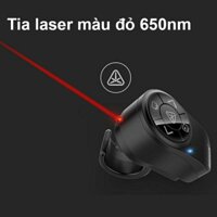 Bút trình chiếu laser mini xỏ ngón tay – Bút chỉ laze cho máy chiếu