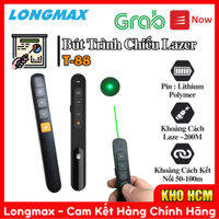 Bút Trình Chiếu Laser T-88, Chiếu Xa 200m, Đa Năng Điều Khiển Slideshow Chuyên Nghiệp Cho Thuyết Trình, Giảng Dạy