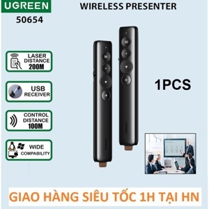 Bút trình chiếu Laser Ugreen 60327, khoảng cách 100mx