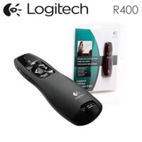 Bút Trình Chiếu Logitech R400, Bút Thuyết Trình, Trình Chiếu Slide, Powerpoint, Word, Excel