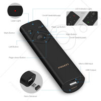 Bút trình chiếu Pisen Air mouse Laser Power Pen 2500mAh- Hàng chính hãng