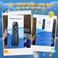 Bút Trình Chiếu Powerpoint, Bút Chỉ Laser Điều Khiển Từ Xa R400 2.4Ghz, Đồ Dùng Dạy Học Thông Minh