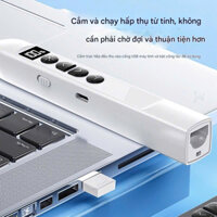 Bút trình chiếu slide powerpoint S18 laser thuyết trình không dây pin sạc điều khiển từ xa (JA SHOP)