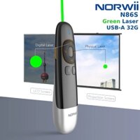 Bút trình chiếu spotlight kỹ thuật số laser xanh dùng cho tivi màn hình led Norwii N86S