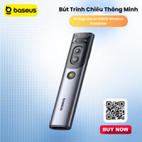 Bút trình chiếu thông minh Baseus Orange Dot AI Voice Wireless Presenter ( Laser đỏ)