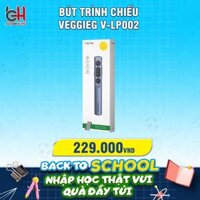 Bút trình chiếu VEGGIEG V-LP002 | Laser đỏ, kèm pin