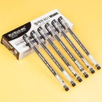 Bút trung tính bút khổng lồ cho sinh viên với bút chữ ký dung lượng lớn bút nước 0,38mm màu đen ống kim hoàn toàn Hội Nh