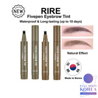 Bút vẽ lông mày Rire Fivepen Eyebrow Tint 2.5g đầu dạng nĩa chống thấm lâu trôi/chống dầu/ chống mồ hôi