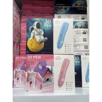Bút vẽ sáng tạo 3D Pen, đồ chơi giáo dục STEM { KÈM ẢNH THẬT}