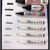 Bút vẽ tham mưu, kỹ thuật, thư pháp Artline - Bút 6mm