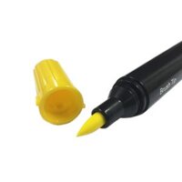 Bút vẽ vải khó bay màu ngòi cọ Marvy Uchida 530 Frabric Brush Marker