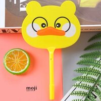 Bút viết quạt Baby bear duck face má hồng
