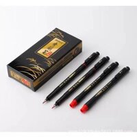 Bút viết thư pháp Baoke mực đỏ - có thể bơm mực - Tiểu Khải