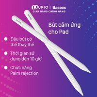 Bút viết vẽ cảm ứng stylus DUPIO Baseus BCU02 điện dung đầu nhỏ sạc không dây từ tính dành cho Pad