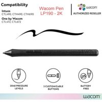 Bút Wacom Pen 2K - LP190 Không Dùng Pin, 2048 Lực Nhấn, Tương Thích Bảng Vẽ CTL490, CTH490, CTH690, CTL472, CTL672